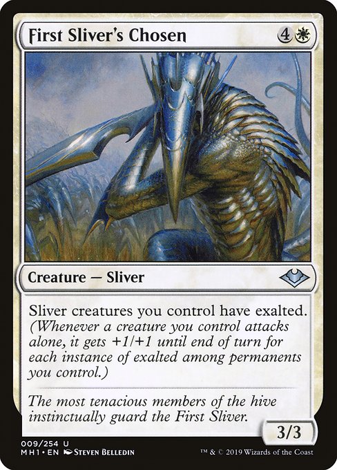 First Sliver's Chosen (9) (foil) - Modern Horizons – Game On