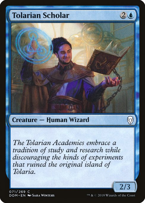 Tolarian Scholar (71) - Dominaria - Game On