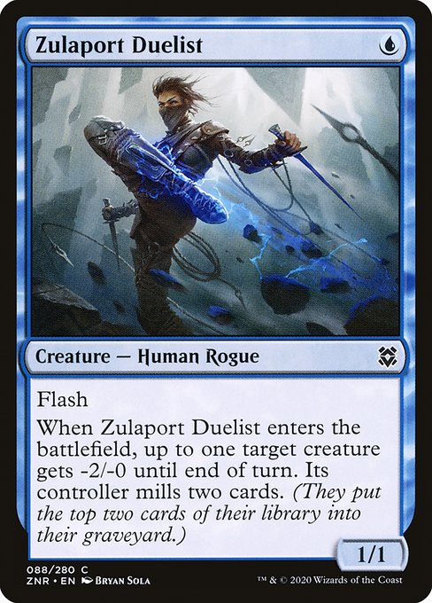 Zulaport Duelist (88) (Foil) - Zendikar Rising - Game On