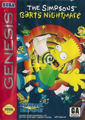 The Simpsons Bart's Nightmare - Sega Genesis (Loose (Game Only)) - Game On