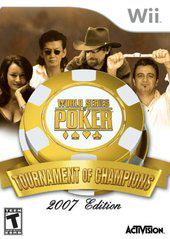 World Series of Poker Tournament of Champions 2007 - Wii (Complete In Box) - Game On