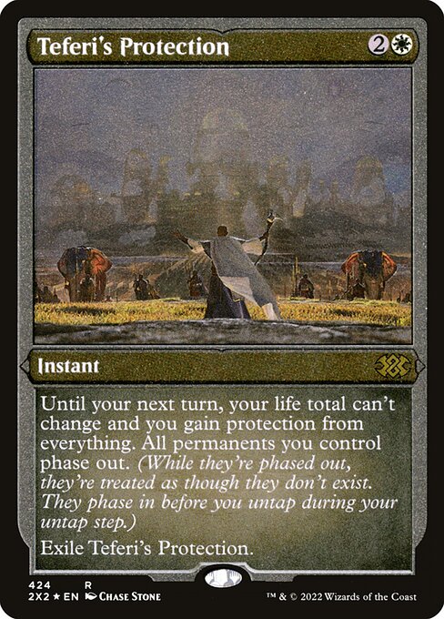 Teferi's Protection (424) (Etched) - Double Masters 2022 - Game On