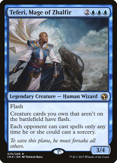 Teferi, Mage of Zhalfir (75) - Iconic Masters - Game On