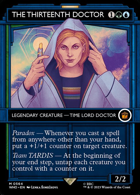 The Thirteenth Doctor (564) - BORDERLESS (Foil) - Doctor Who - Game On