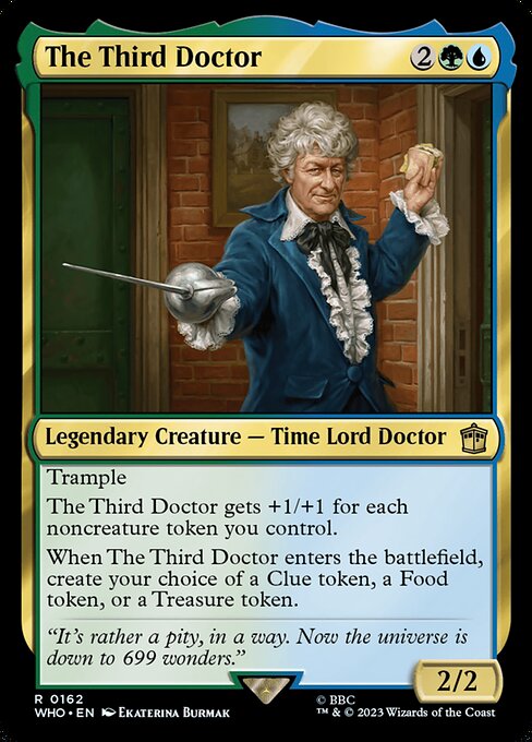 The Third Doctor (162) (Foil) - Doctor Who - Game On