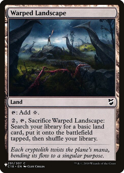 Warped Landscape (C18-291) - The List - Game On