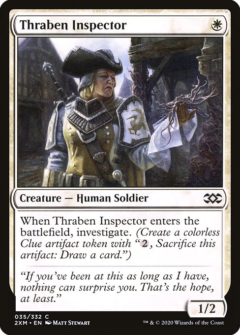 Thraben Inspector (35) (Foil) - Double Masters - Game On