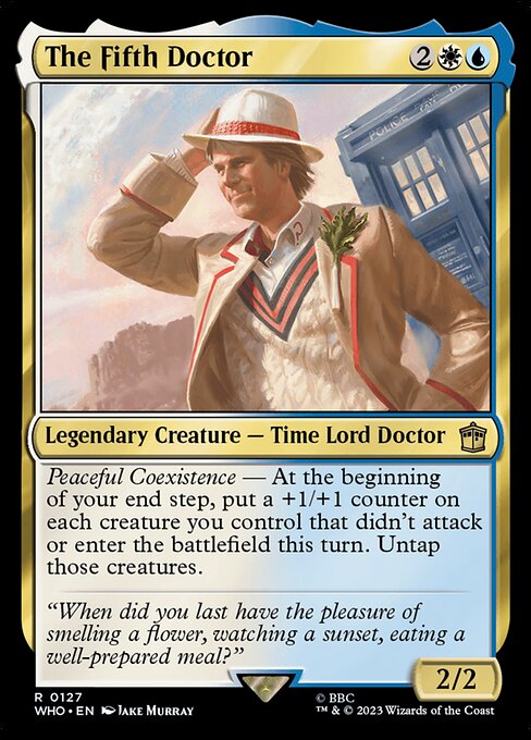 The Fifth Doctor (127) (Foil) - Doctor Who - Game On