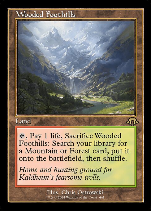 Wooded Foothills (441) - Modern Horizons 3 - Game On