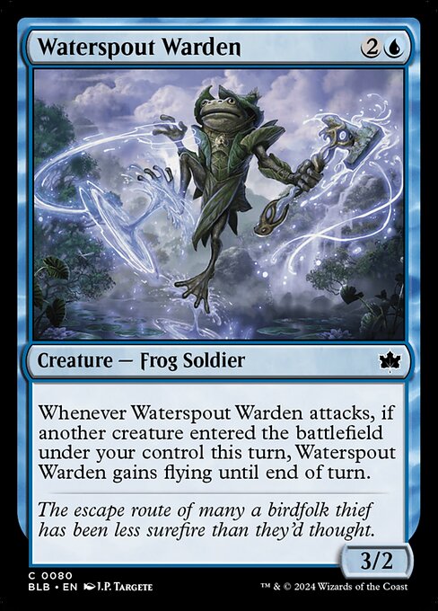 Waterspout Warden (80) (Foil) - Bloomburrow - Game On