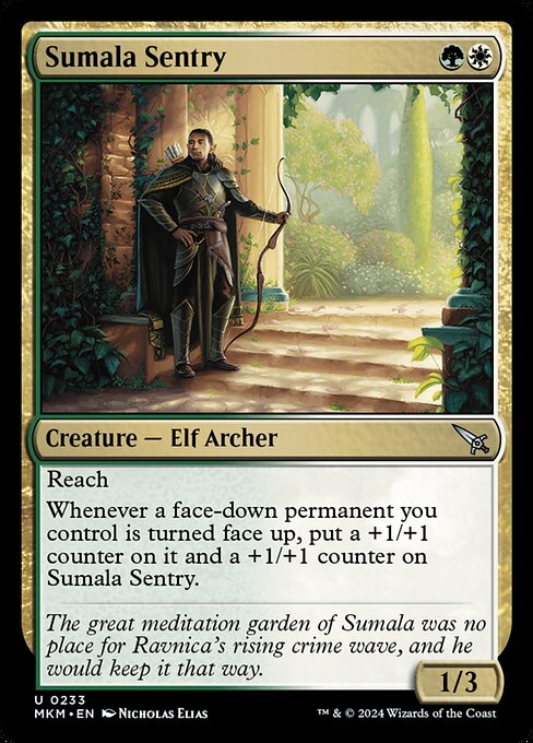 Sumala Sentry (233) (Foil) - Murders at Karlov Manor - Game On