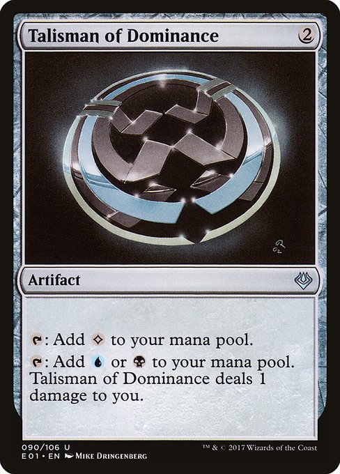 Talisman of Dominance (90) - Archenemy: Nicol Bolas - Game On