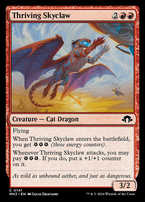 Thriving Skyclaw (141) (Foil) - Modern Horizons 3 - Game On