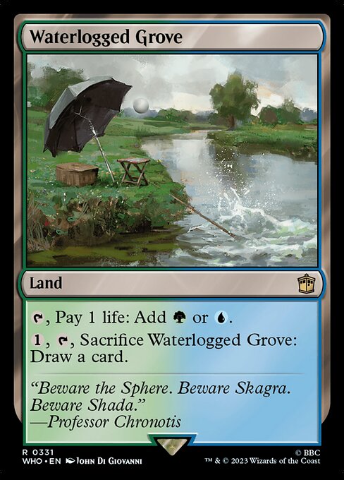 Waterlogged Grove (331) (Foil) - Doctor Who - Game On