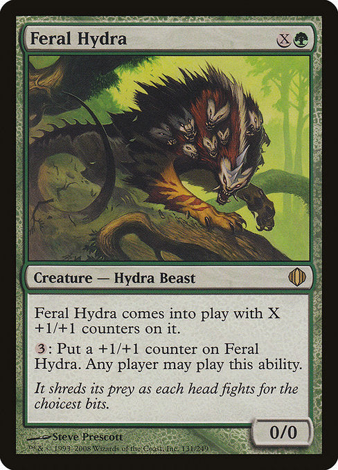 Feral Hydra (131) (Foil) - Shards of Alara - Game On