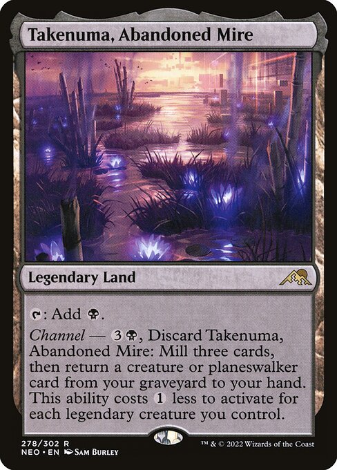 Takenuma, Abandoned Mire (278) (Foil) - Kamigawa: Neon Dynasty - Game On