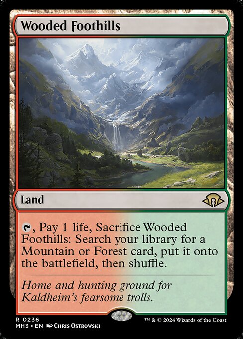 Wooded Foothills (236) - Modern Horizons 3 - Game On