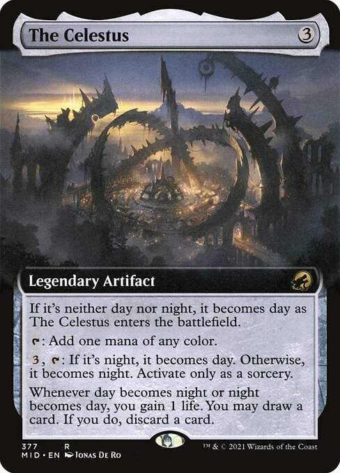 The Celestus (377) - EXTENDED ART - Innistrad: Midnight Hunt - Game On