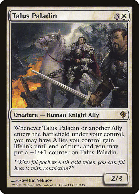 Talus Paladin (21) (Foil) - Worldwake - Game On