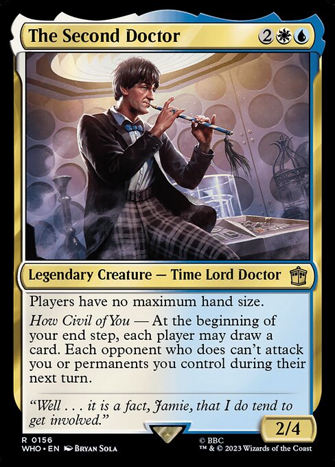 The Second Doctor (156) (Foil) - Doctor Who - Game On