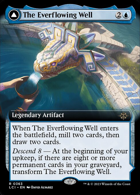 The Everflowing Well // The Myriad Pools (363) - EXTENDED ART - The Lost Caverns of Ixalan - Game On