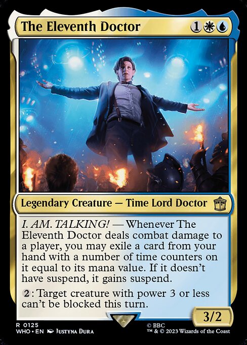 The Eleventh Doctor (125) (Foil) - Doctor Who - Game On