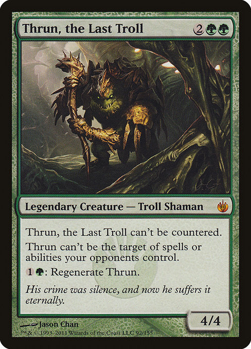 Thrun, the Last Troll (92) (Foil) - Mirrodin Besieged - Game On