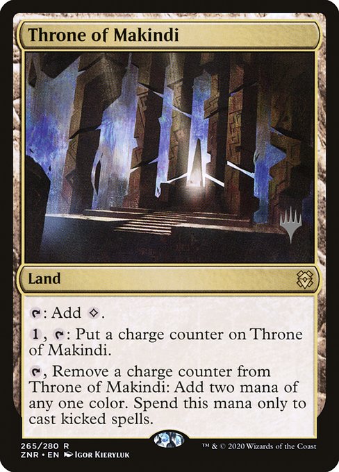 Throne of Makindi (265p) - Zendikar Rising Promos - Game On