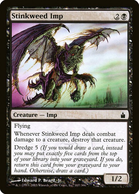 Stinkweed Imp (107) (Foil) - Ravnica: City of Guilds - Game On