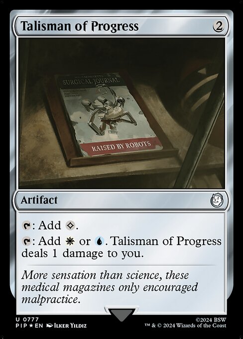 Talisman of Progress (777) (Foil) - Fallout - Game On