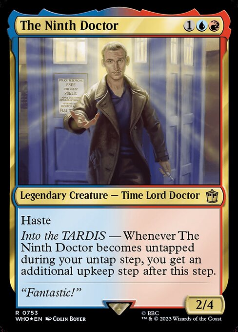 The Ninth Doctor (753) (Foil) - Doctor Who - Game On