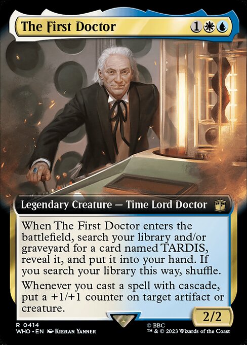 The First Doctor (414) - EXTENDED ART (Foil) - Doctor Who - Game On