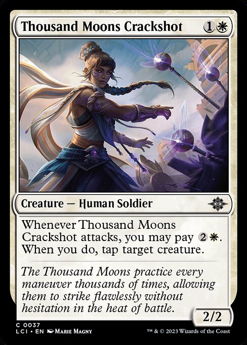 Thousand Moons Crackshot (37) (Foil) - The Lost Caverns of Ixalan - Game On