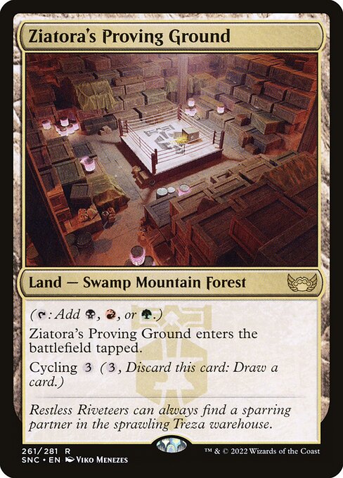 Ziatora's Proving Ground (261) (Foil) - Streets of New Capenna - Game On