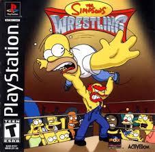 The Simpsons Wrestling - Playstation (Complete In Box) - Game On