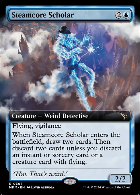 Steamcore Scholar (397) - EXTENDED ART - Murders at Karlov Manor - Game On