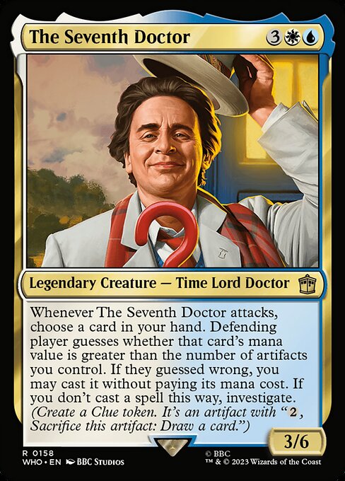 The Seventh Doctor (158) (Foil) - Doctor Who - Game On