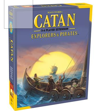 Catan Explorers & Pirates 5-6 Player Ext - Strategy - Asmodee - Game On