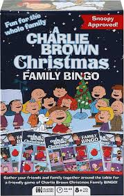 Charlie Brown Christmas Family Bingo - Kids - Game On