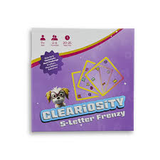 Cleariosity 5 Letter Frenzy - Card Games - Game On