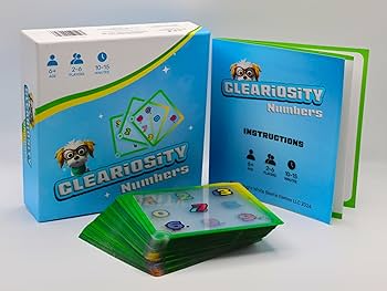 Cleariosity Numbers - Card Games - Game On