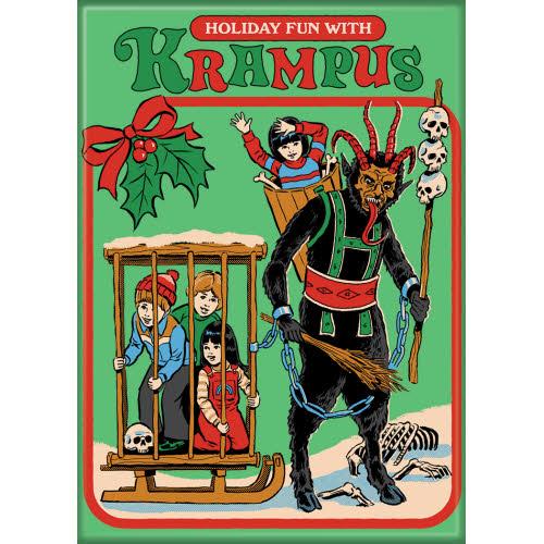 Steven Rhodes Krampus Magnet - Game On