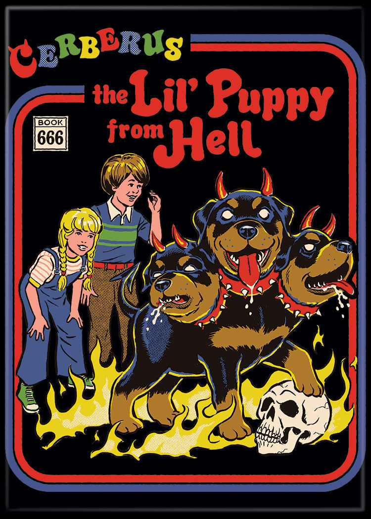 Steven Rhodes Lil Puppy Hell Magnet - Game On