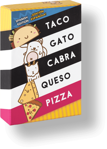 Taco Cat Goat Cheese Pizza Spanish Edition - Party Games - Game On