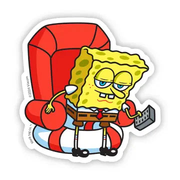 The Aight Imma Head Out SpongeBob Meme Sticker - Game On