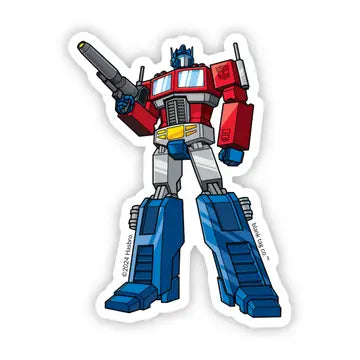 The Optimus Prime Sticker - Game On