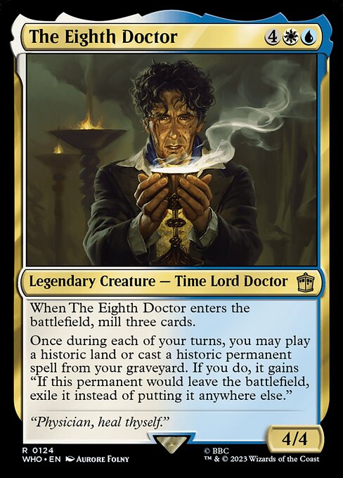 The Eighth Doctor (124) (Foil) - Doctor Who - Game On