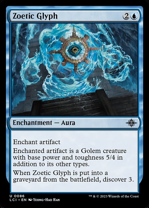 Zoetic Glyph (86) (Foil) - The Lost Caverns of Ixalan - Game On