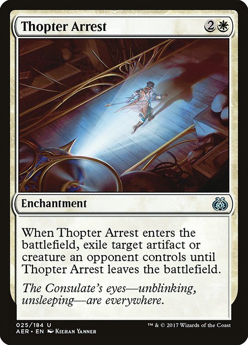 Thopter Arrest (25) - Aether Revolt - Game On