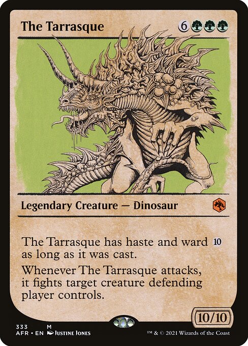 The Tarrasque (333) - SHOWCASE - Adventures in the Forgotten Realms - Game On